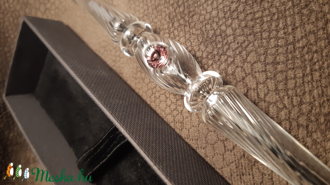 Üveg Toll - Swarovski 2 - otthon & életmód - papír, írószer - ceruza & toll - Meska.hu Üveg Toll - Swarovski 2 - otthon & életmód - papír, írószer - ceruza & toll - Meska.hu