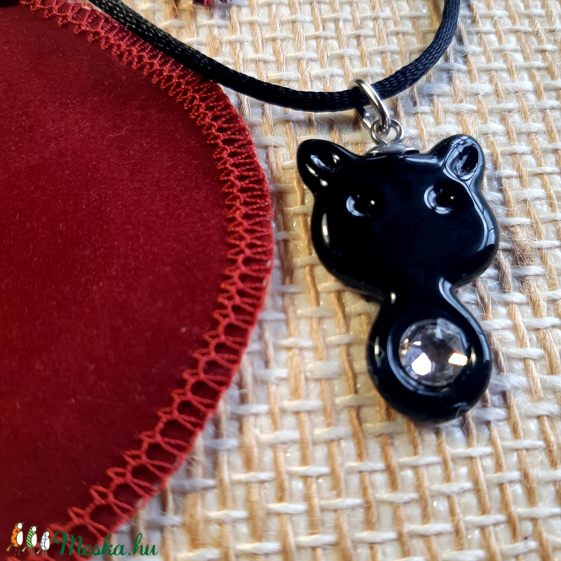 Cica ékszer - Swarovski Crystal 5. - ékszer - nyaklánc - medálos nyaklánc - Meska.hu Cica ékszer - Swarovski Crystal 5. - ékszer - nyaklánc - medálos nyaklánc - Meska.hu