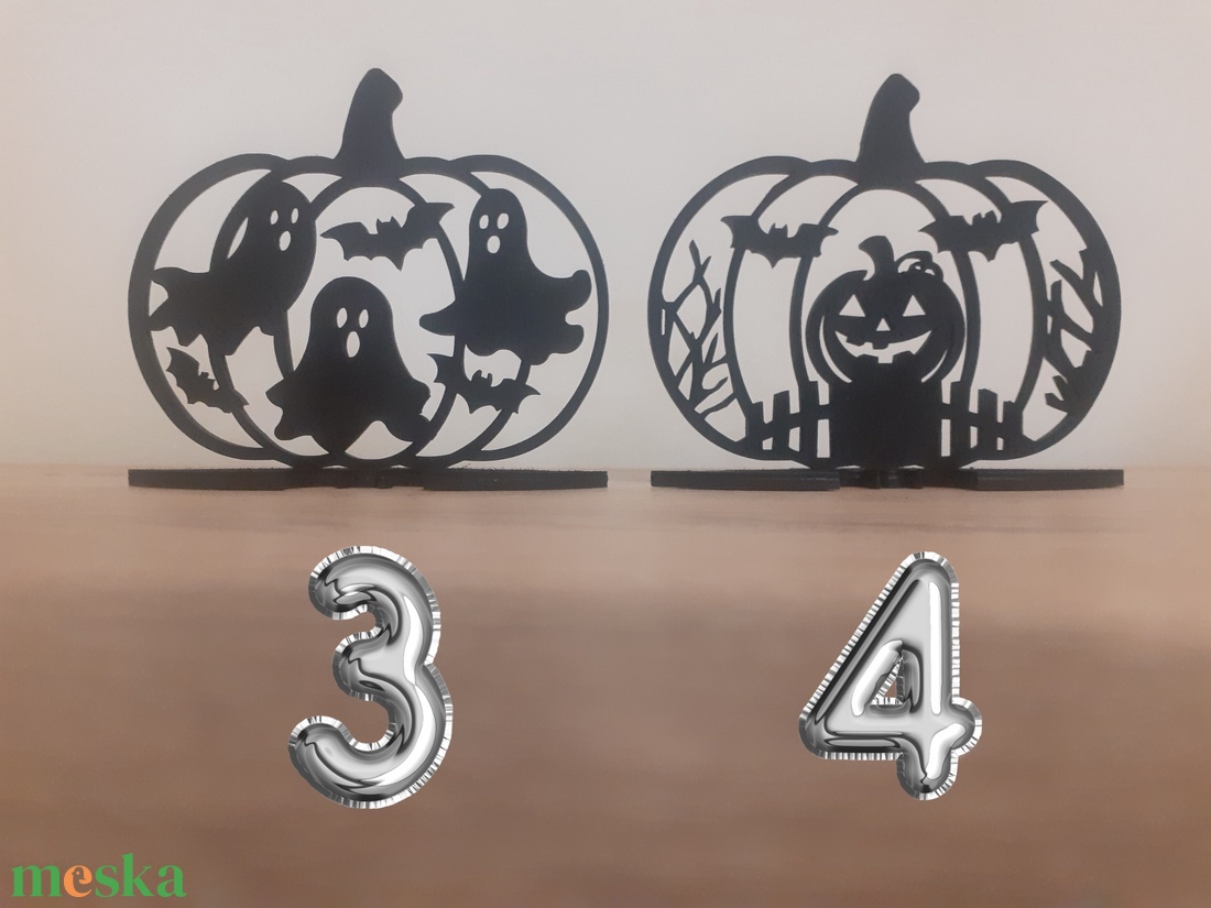 Halloween dekoráció 2 - otthon & életmód - dekoráció - halloween - halloweeni ajtódíszek és ablakdíszek - Meska.hu