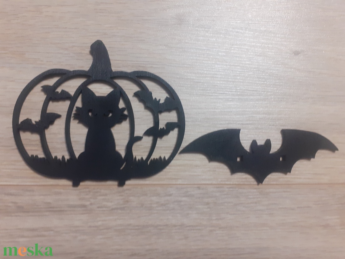 Halloween dekoráció 2 - otthon & életmód - dekoráció - halloween - halloweeni ajtódíszek és ablakdíszek - Meska.hu