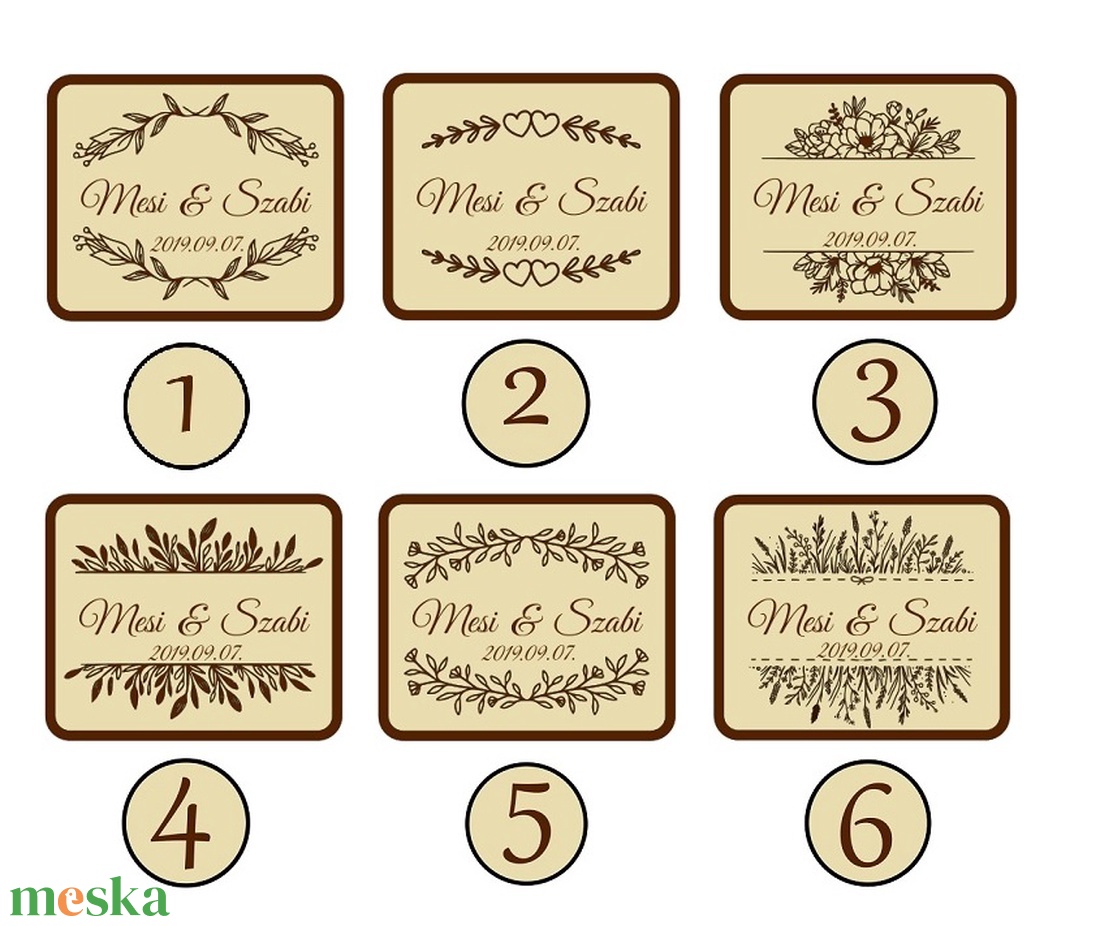 Esküvői köszönet ajándék 48 - esküvő - emlék & ajándék - köszönőajándék - Meska.hu