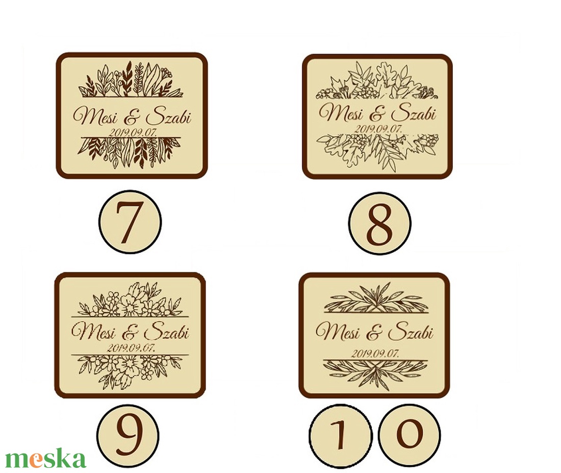 Esküvői köszönet ajándék 48 - esküvő - emlék & ajándék - köszönőajándék - Meska.hu