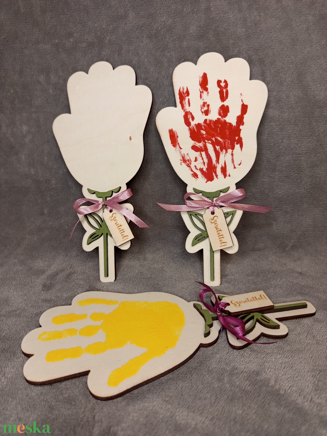 Kézvirág  - otthon & életmód - virágdekoráció - virágdíszek - lézervágott virágdíszek - Meska.hu