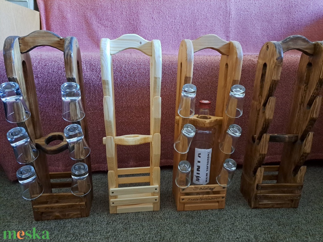 Tüskés rövid italtartó - otthon & életmód - konyhafelszerelés, tálalás - italos kellékek - italtartó - Meska.hu