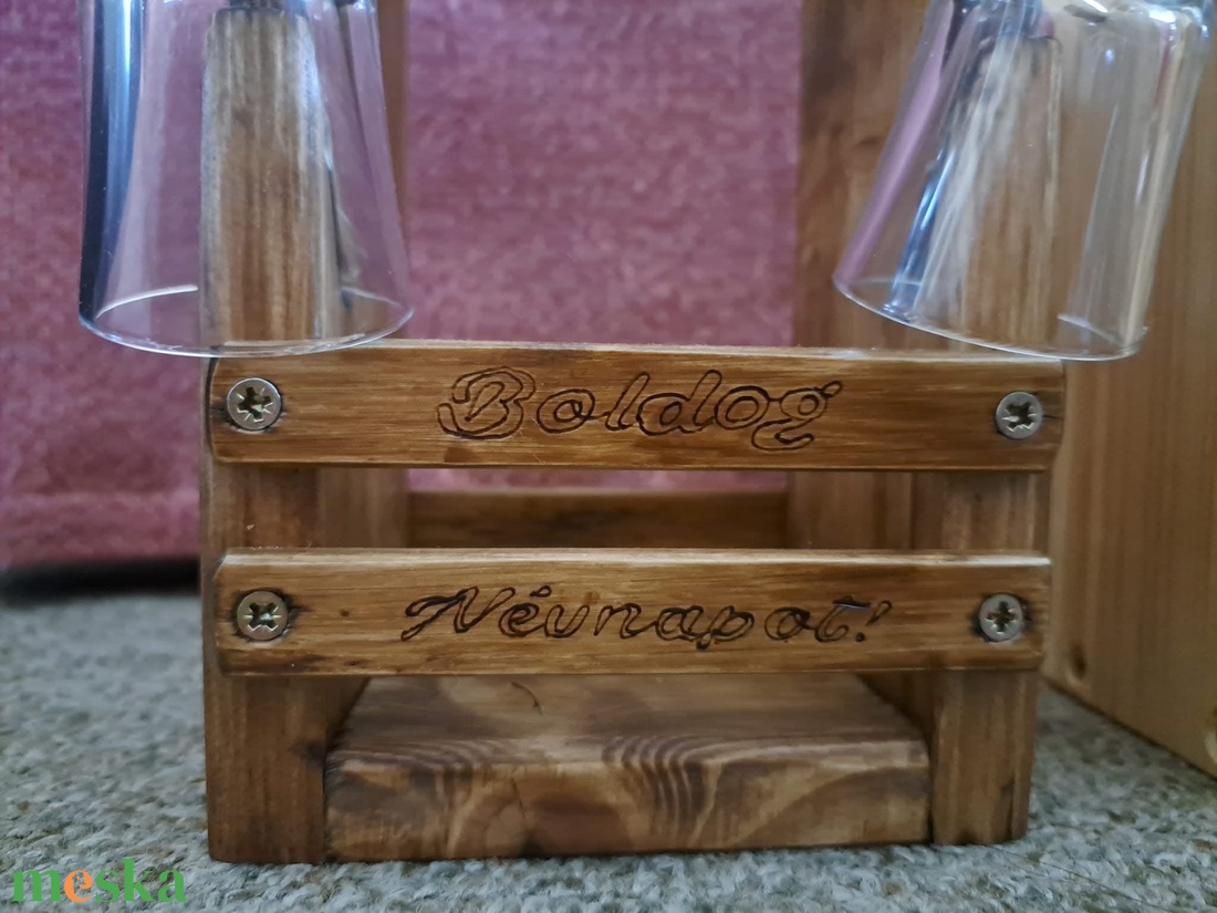 Tüskés rövid italtartó - otthon & életmód - konyhafelszerelés, tálalás - italos kellékek - italtartó - Meska.hu