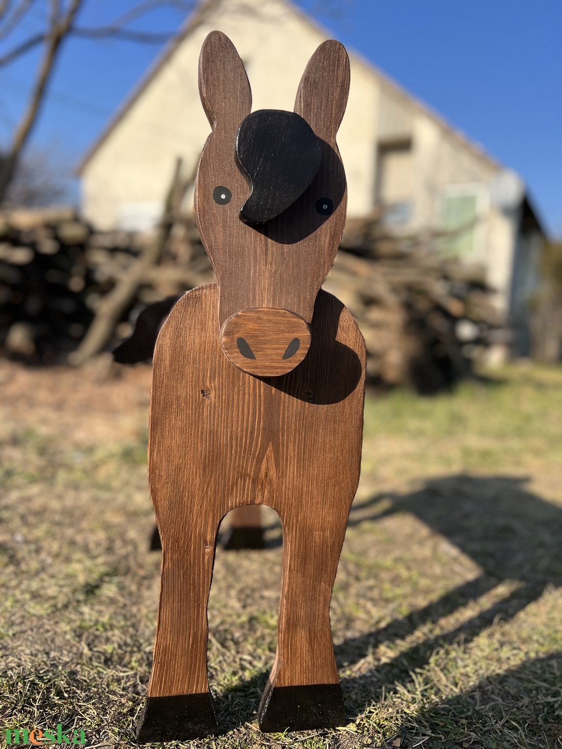 Kicsi lovas virágtartó - otthon & életmód - ház & kert - kerti dísz - Meska.hu