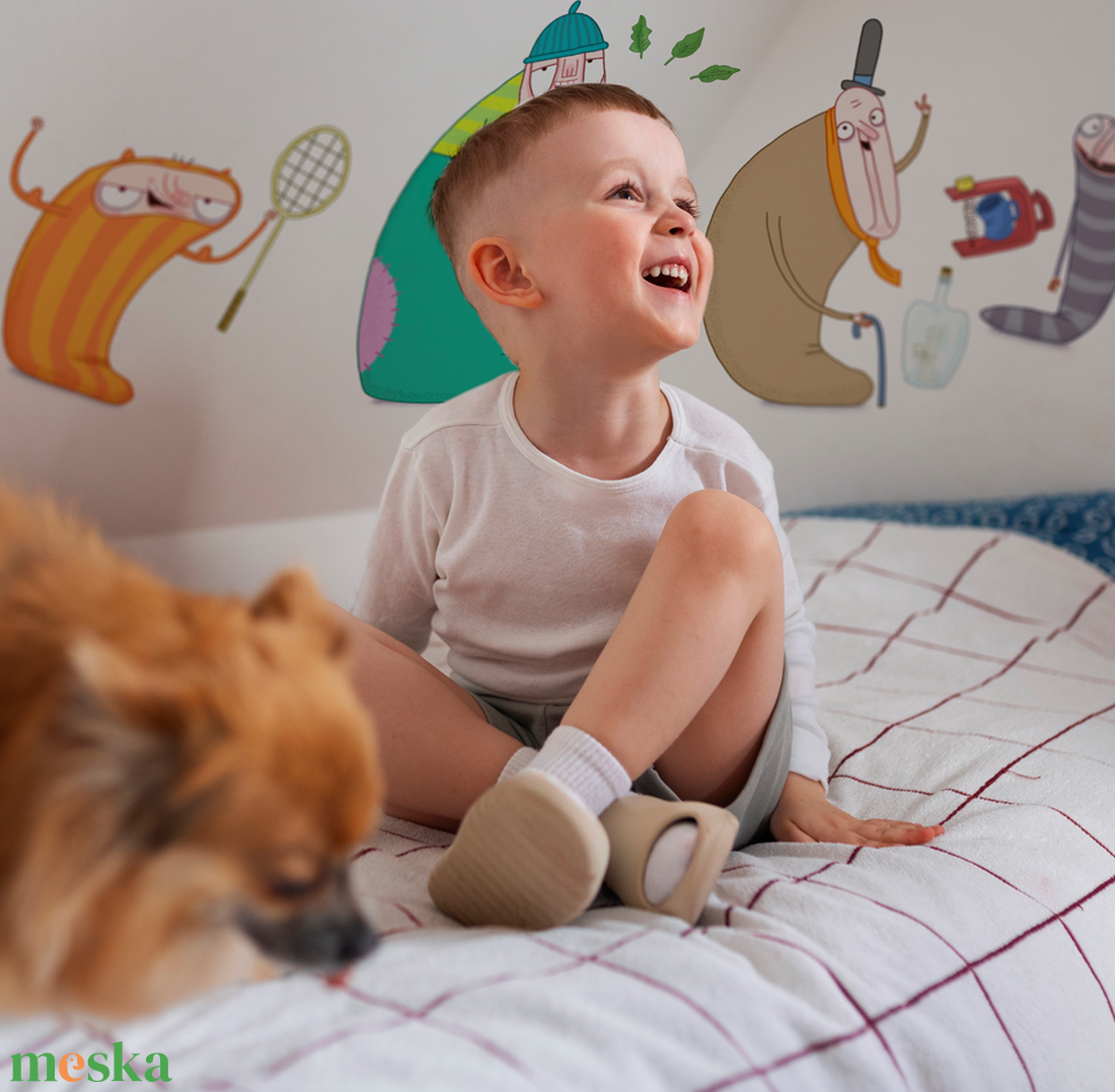 Kuflik gigakupac falmatrica csomag - 26 darabos - baba - mama - babaszoba-dekoráció - gyerekszoba falmatrica - Meska.hu