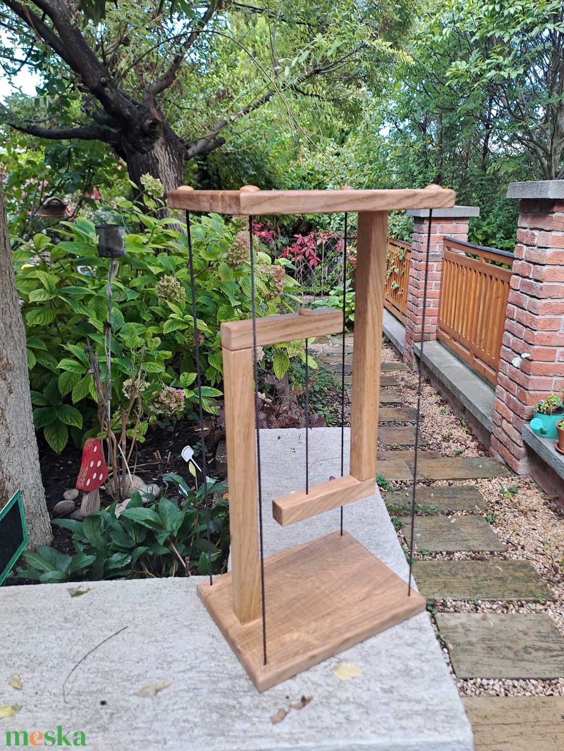 Fa virágállvány - otthon & életmód - dekoráció - Meska.hu