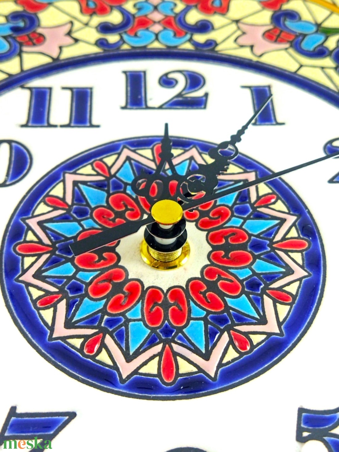 Kerámia falióra - otthon & életmód - dekoráció - fali és függő dekoráció - falióra & óra - Meska.hu