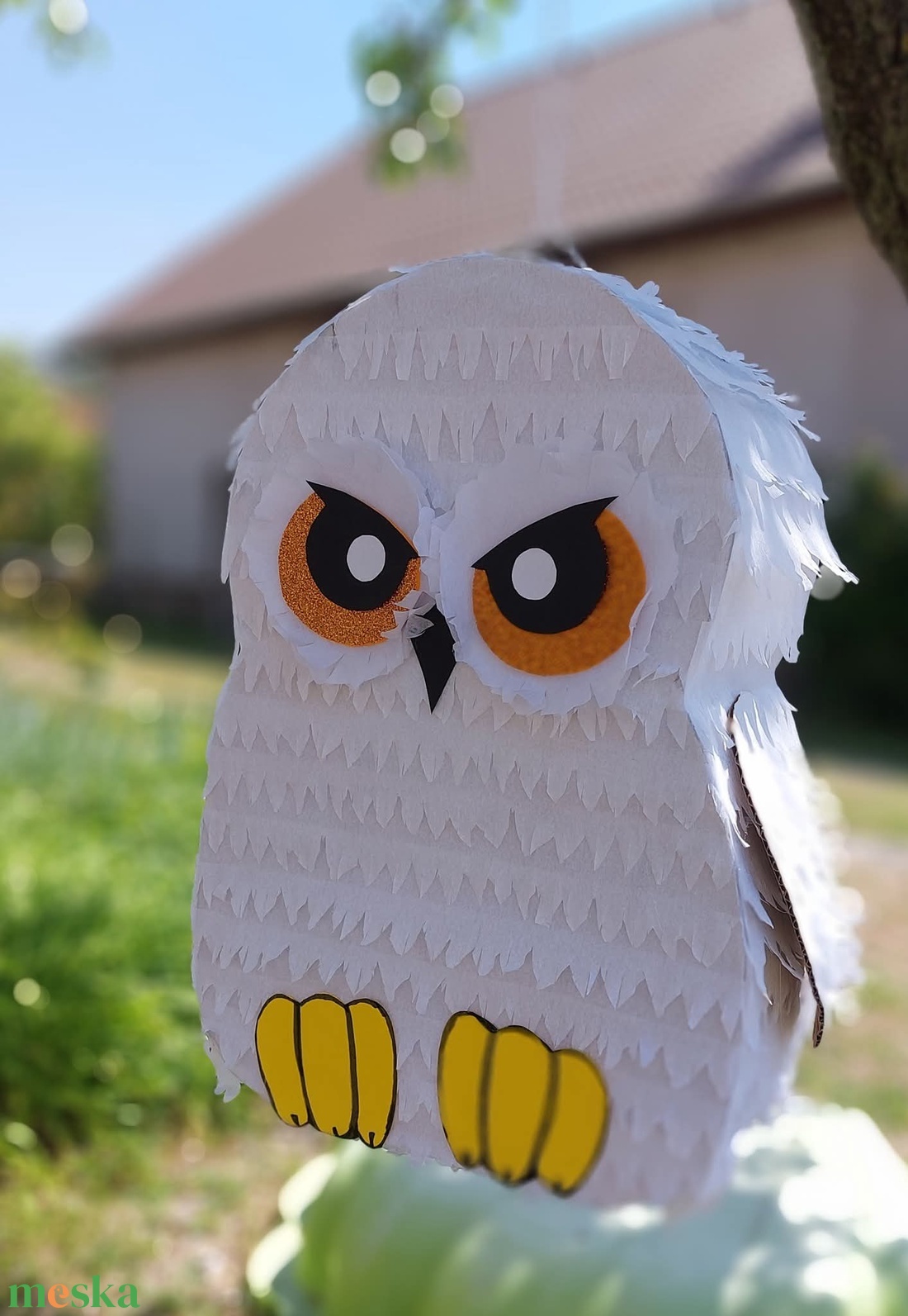 Hedwig a hóbagoly piñata (üres) - játék & sport - sport és kikapcsolódás - más játékok, sportok - Meska.hu