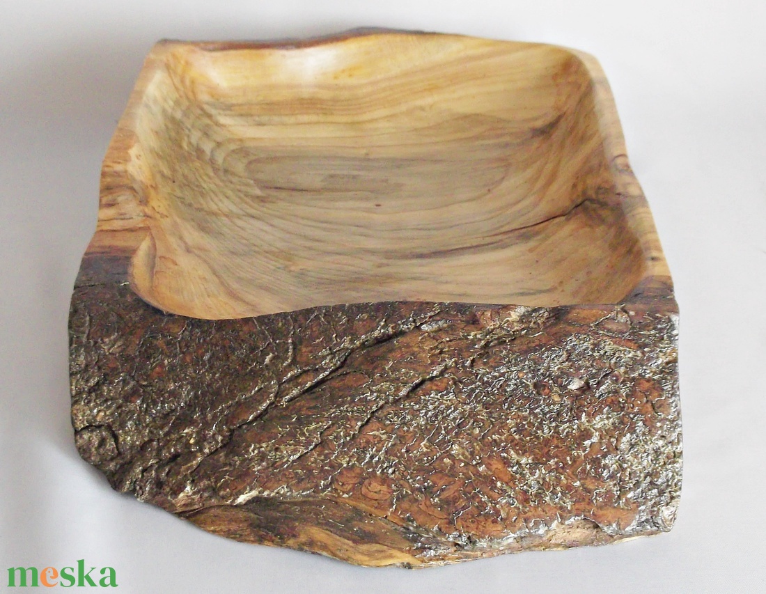 Mini vintage kert rusztikus fa kaspó ültető szobai fa tözs  - otthon & életmód - dekoráció - asztal és polc dekoráció - dekorációs tál, tartó - Meska.hu