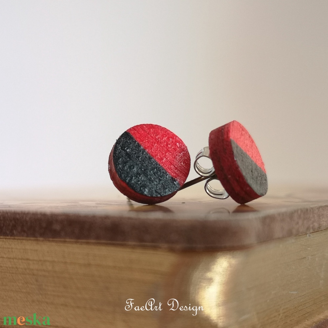 Beszúrós fülbevaló - ékszer - fülbevaló - pötty fülbevaló - Meska.hu