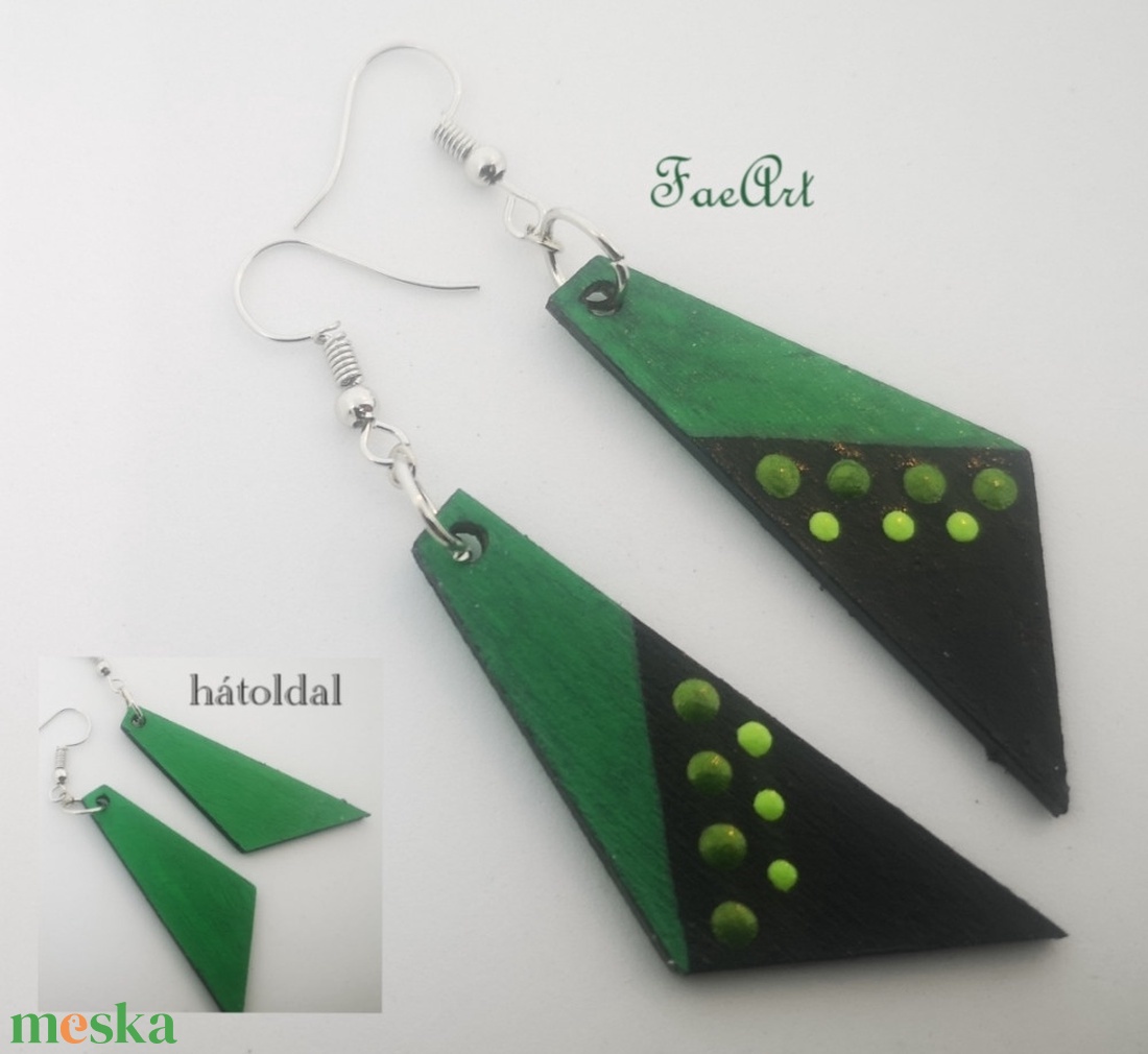 Fülbevaló - ékszer - fülbevaló - lógó fülbevaló - Meska.hu