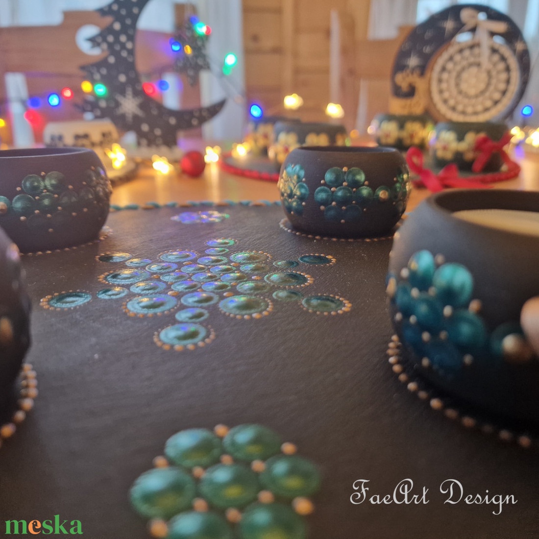 Pontfestett Adventi koszorú - karácsony - adventi díszek - adventi koszorú - Meska.hu Pontfestett Adventi koszorú - karácsony - adventi díszek - adventi koszorú - Meska.hu