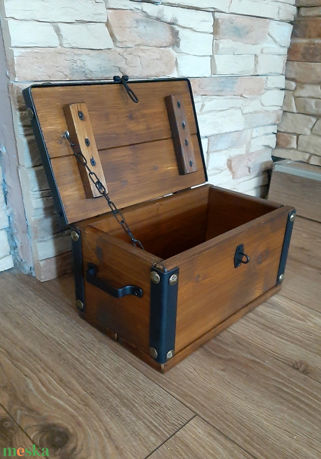 Kincsesláda, tároló ládika - otthon & életmód - tárolás & rendszerezés - láda - Meska.hu