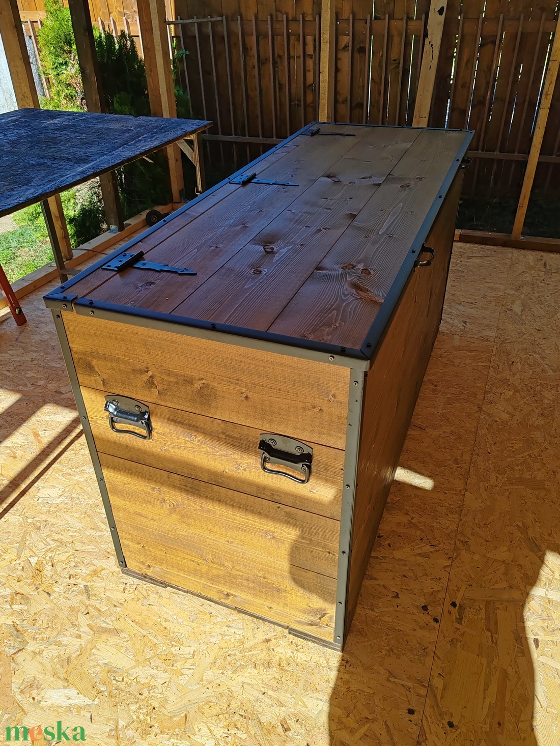 Óriás tároló láda, párnatartó - otthon & életmód - tárolás & rendszerezés - láda - Meska.hu