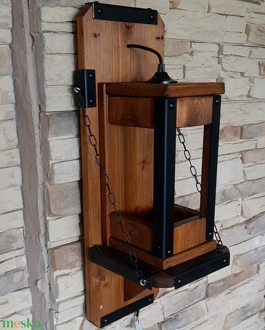 Rusztikus fali lámpák 2db - otthon & életmód - lámpa - hangulatlámpa - Meska.hu