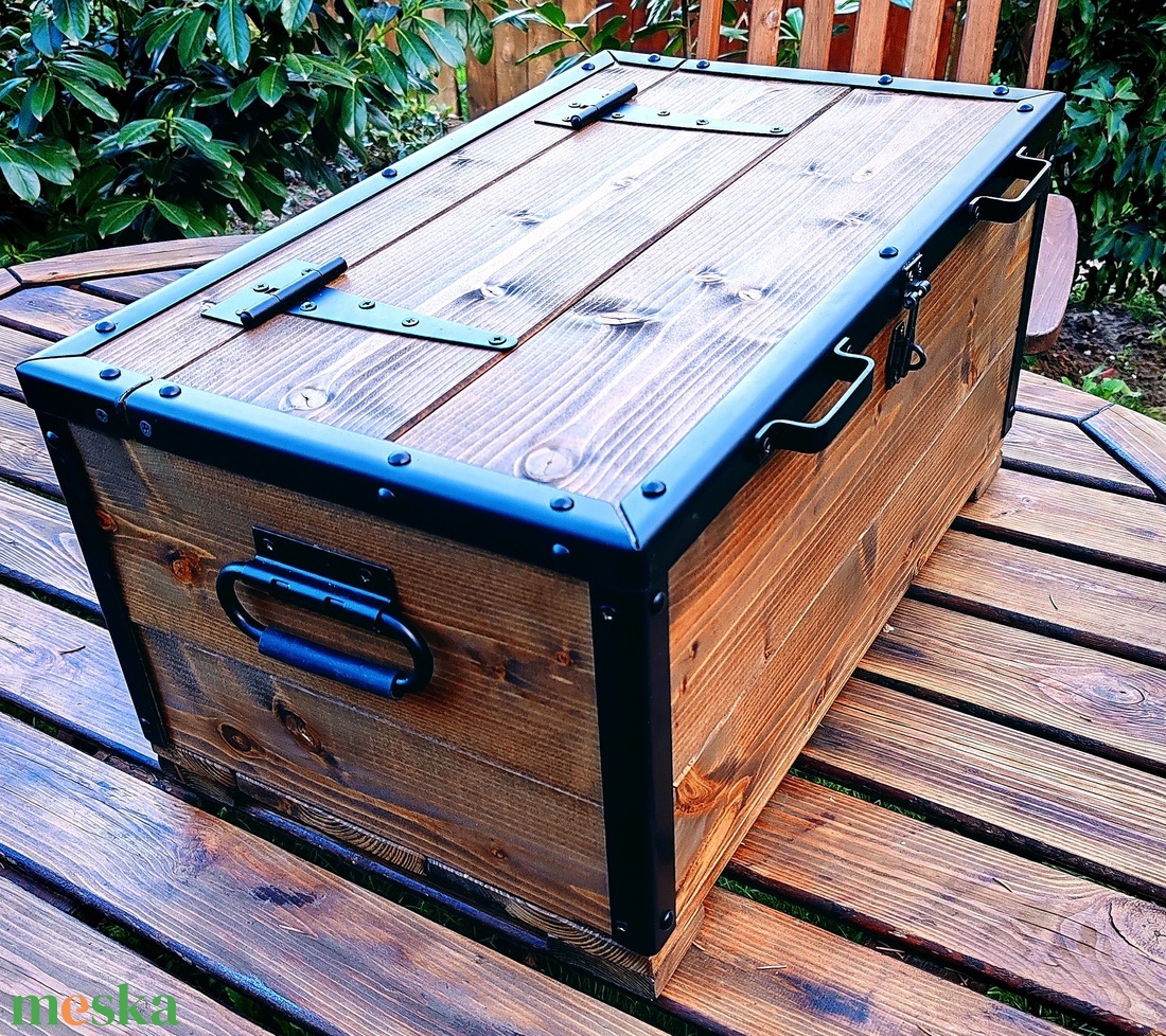 Tároló láda, kincsesláda  - otthon & életmód - tárolás & rendszerezés - láda - Meska.hu