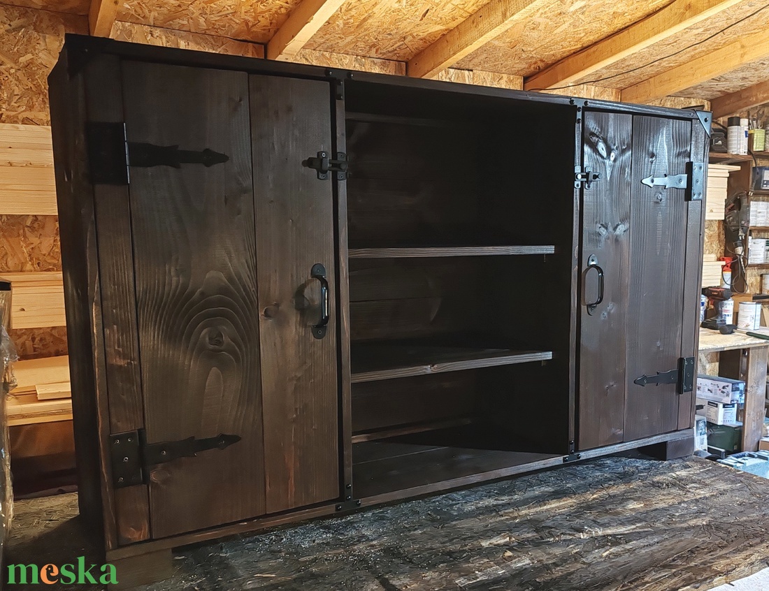 Rusztikus tv szekrény, komód - otthon & életmód - bútor - komód - Meska.hu