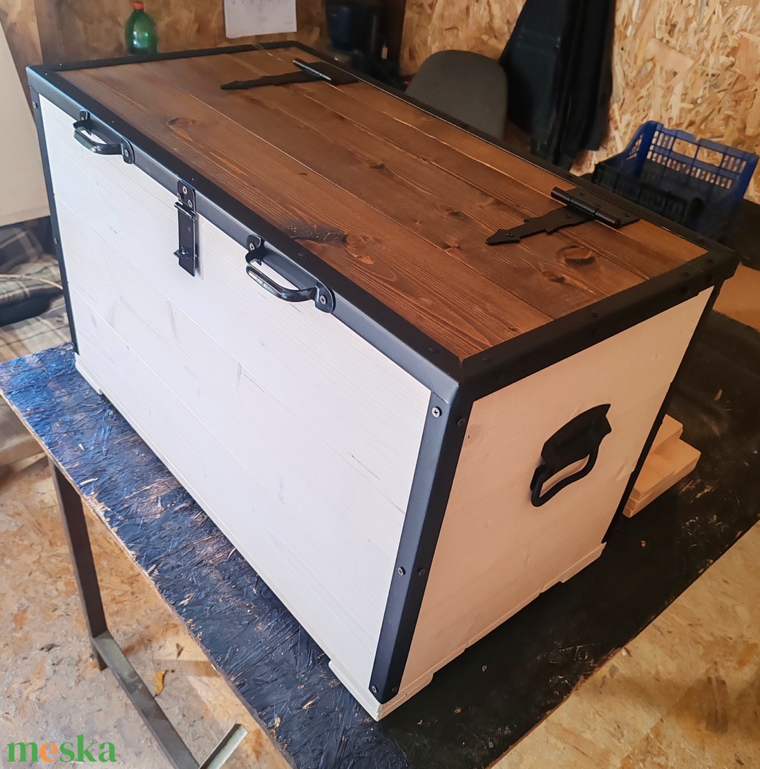 Tároló láda, kincsesláda  - otthon & életmód - tárolás & rendszerezés - láda - Meska.hu