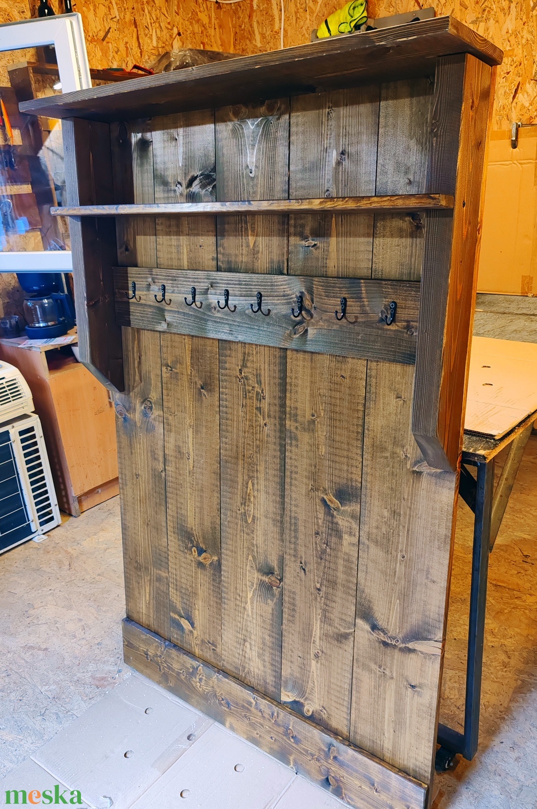 Rusztikus előszoba fal, fogas - otthon & életmód - bútor - fogas - Meska.hu