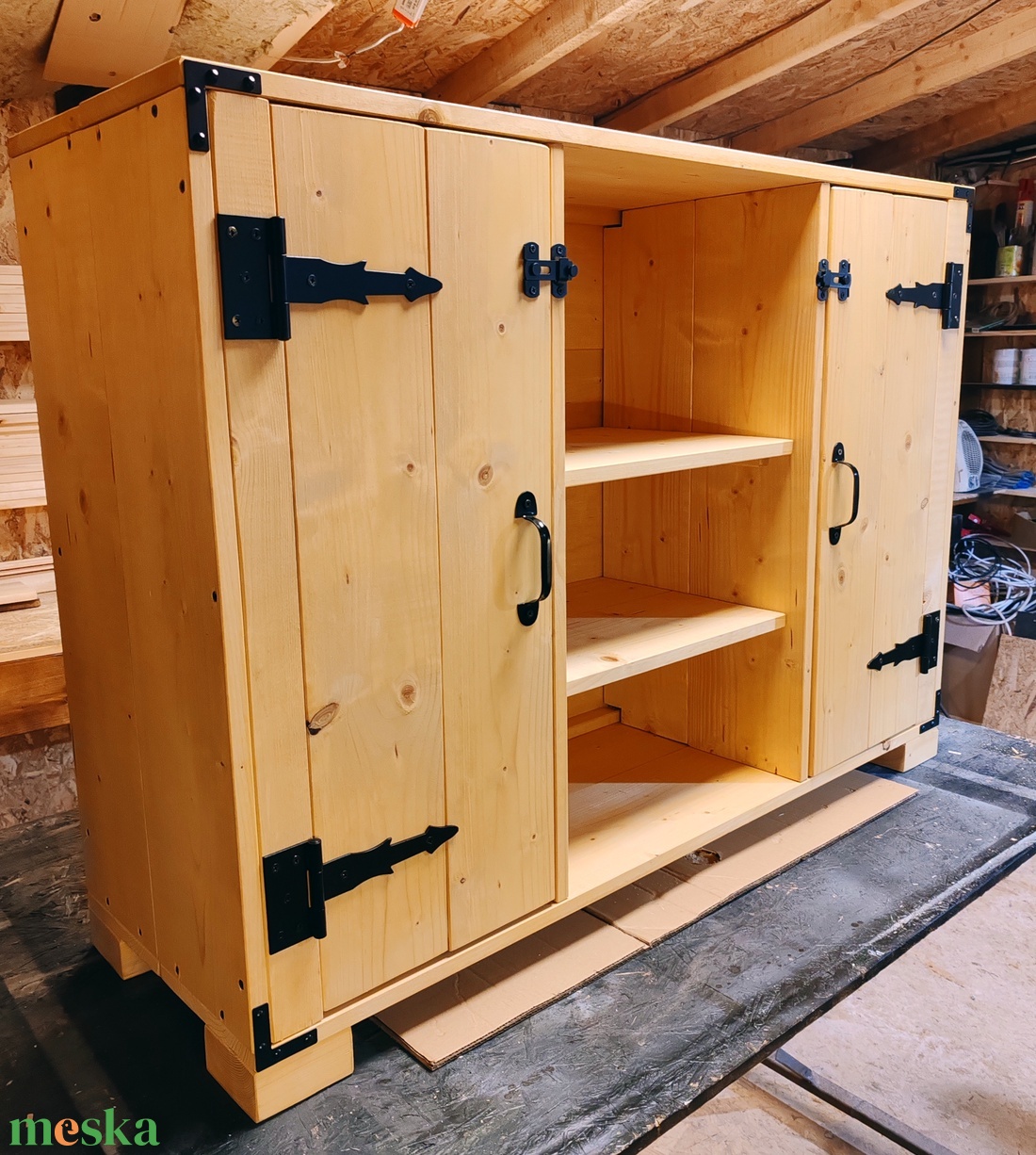 Rusztikus tv szekrény, komód - otthon & életmód - bútor - szekrény - Meska.hu