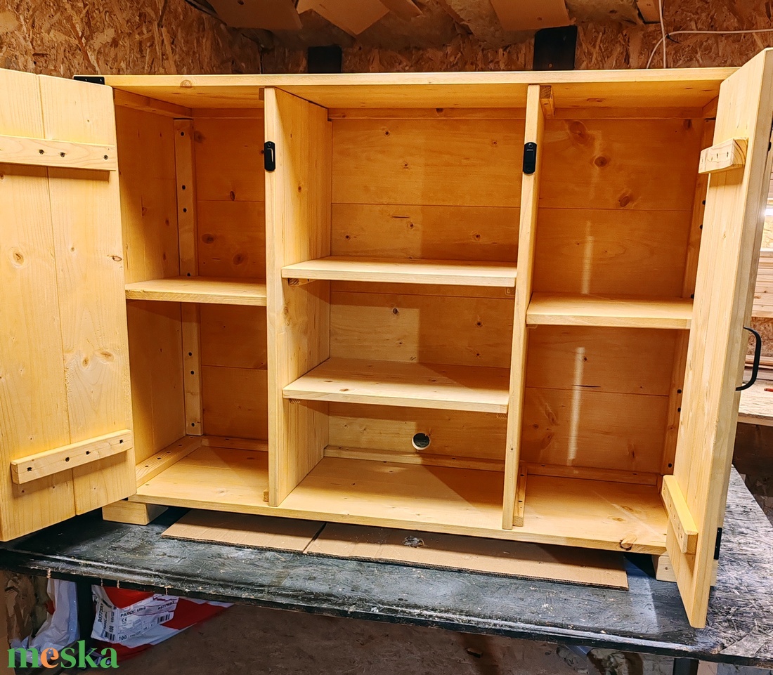 Rusztikus tv szekrény, komód - otthon & életmód - bútor - szekrény - Meska.hu