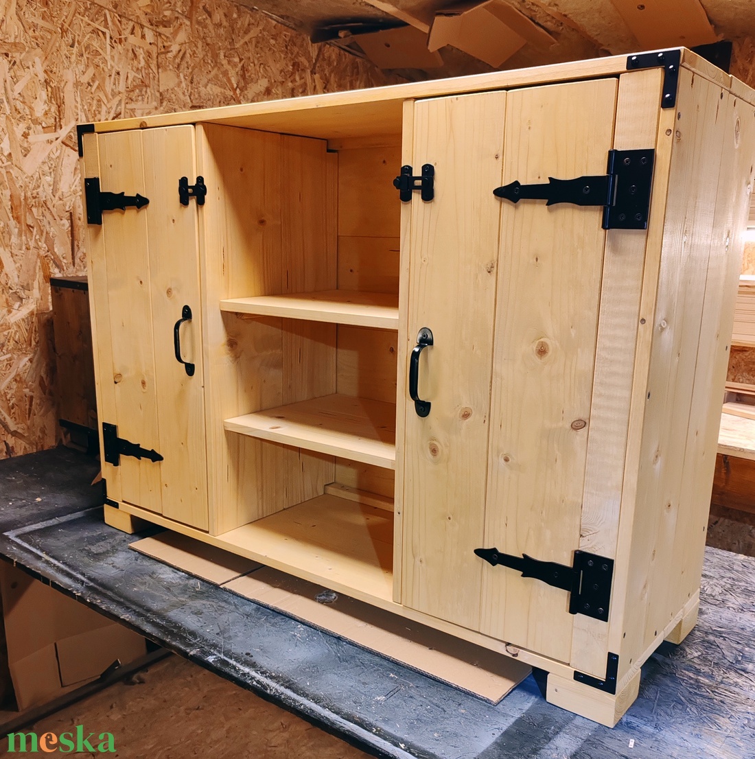 Rusztikus tv szekrény, komód - otthon & életmód - bútor - szekrény - Meska.hu