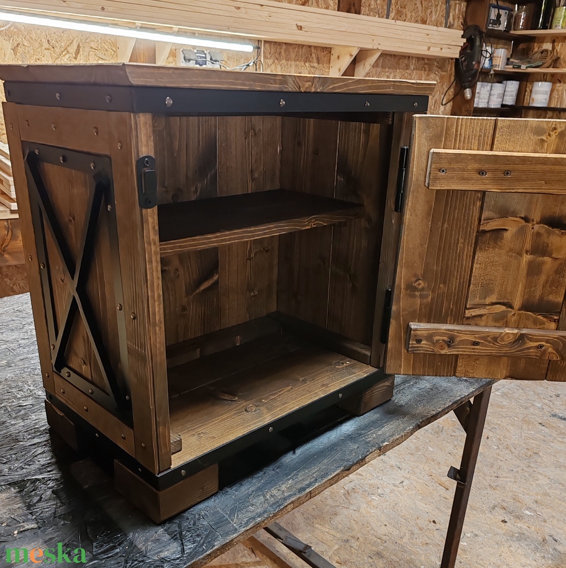 Rusztikus éjjeliszekrény  - otthon & életmód - bútor - szekrény - Meska.hu