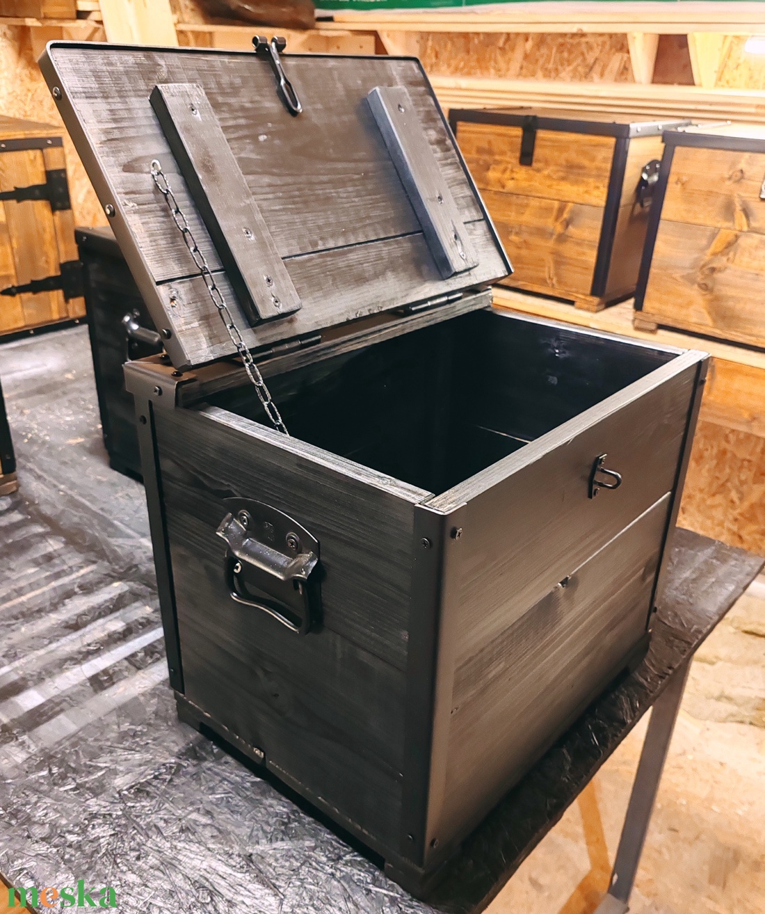 Tároló láda, kincsesláda  - otthon & életmód - tárolás & rendszerezés - láda - Meska.hu