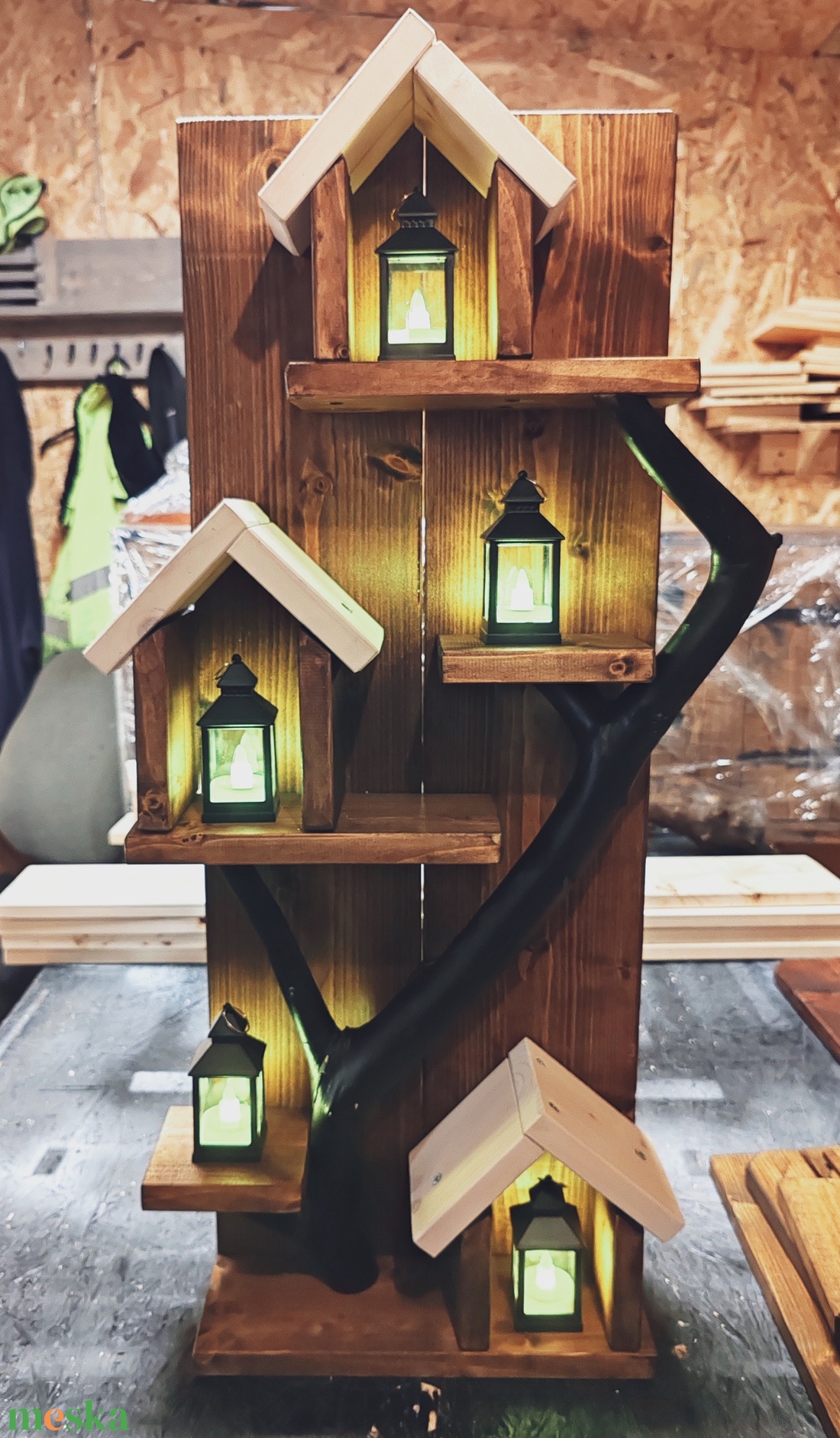 Egyedi fali mécsestartó, fali polc - otthon & életmód - gyertya, illat, aroma - mécses és mécsestartó - Meska.hu