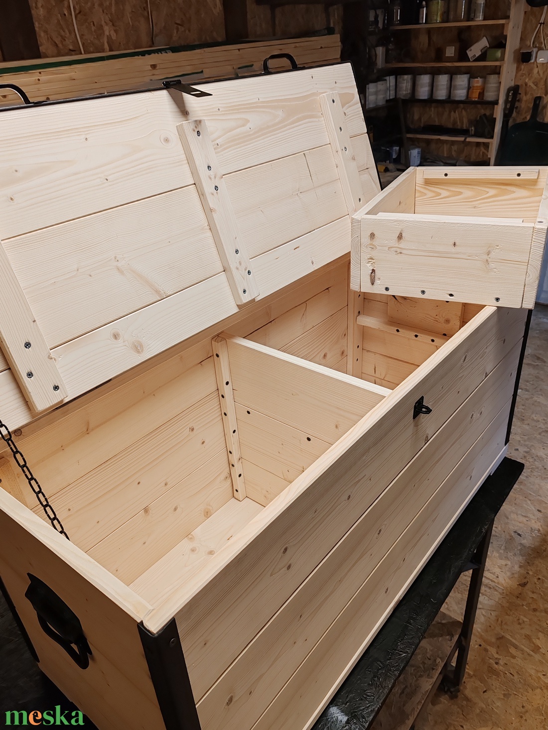 Tároló láda, kincsesláda  - otthon & életmód - tárolás & rendszerezés - láda - Meska.hu