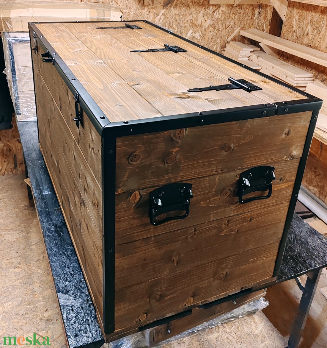 Óriás tároló láda  - otthon & életmód - tárolás & rendszerezés - láda - Meska.hu