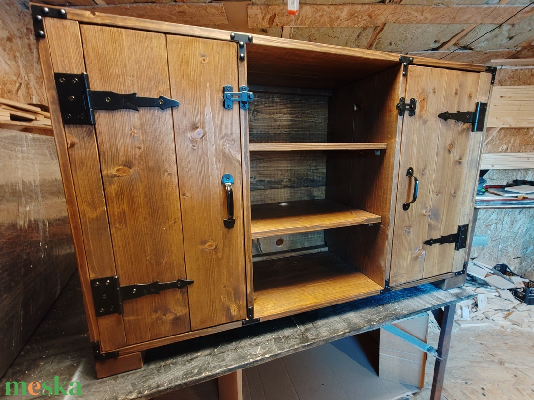 Rusztikus tv szekrény, komód  - otthon & életmód - bútor - szekrény - Meska.hu