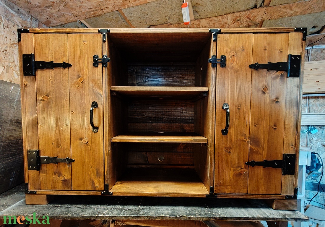 Rusztikus tv szekrény, komód  - otthon & életmód - bútor - szekrény - Meska.hu