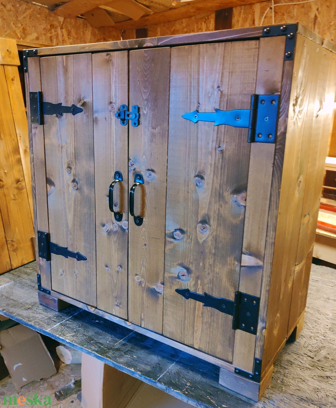 Rusztikus szekrény - otthon & életmód - bútor - szekrény - Meska.hu