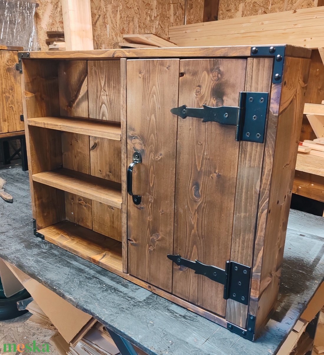 Rusztikus fali szekrény - otthon & életmód - bútor - szekrény - Meska.hu