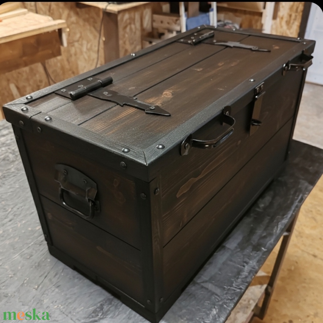 Tároló láda, kincsesláda  - otthon & életmód - tárolás & rendszerezés - láda - Meska.hu