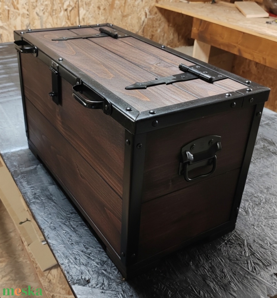 Tároló láda, kincsesláda  - otthon & életmód - tárolás & rendszerezés - láda - Meska.hu