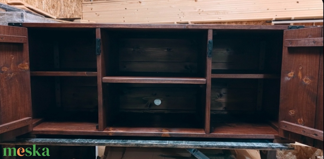 Rusztikus tv szekrény,  - otthon & életmód - bútor - szekrény - Meska.hu