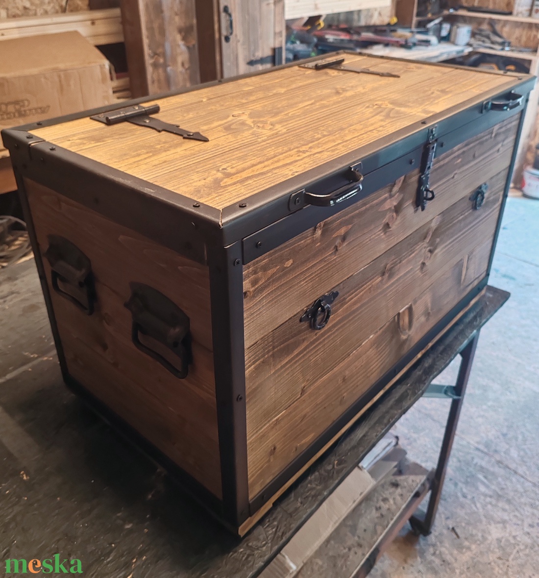 Tároló láda, kincsesláda - Signature 80 - otthon & életmód - tárolás & rendszerezés - láda - Meska.hu