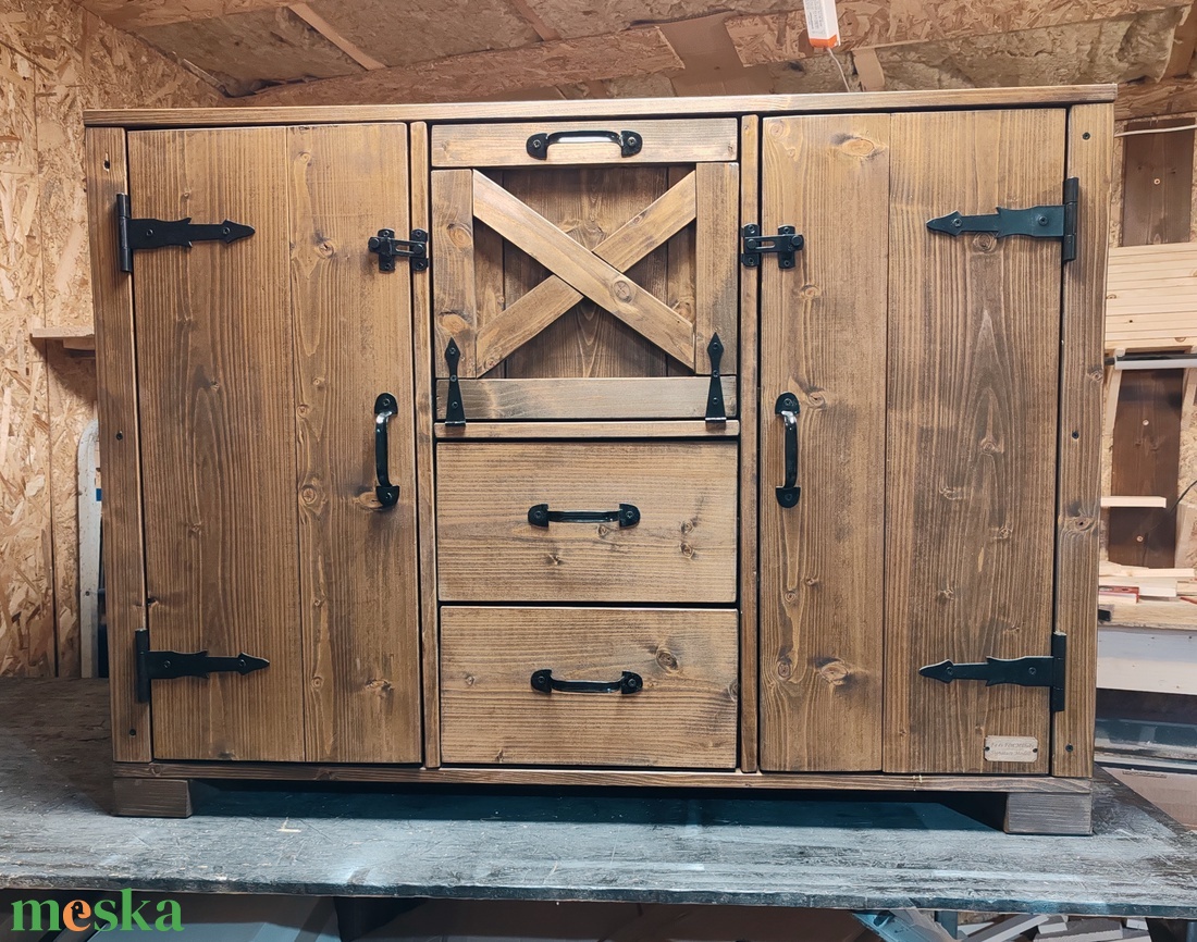 Rusztikus komód -Signature modell - otthon & életmód - bútor - komód - Meska.hu