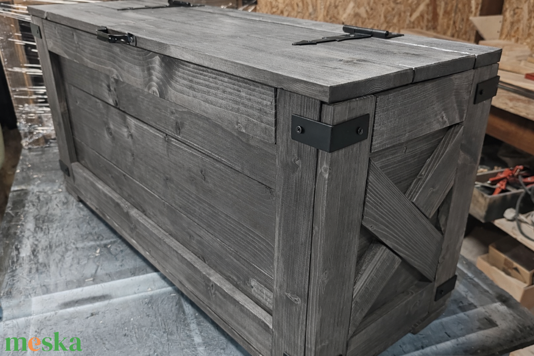 Tároló láda, kincsesláda - FARMHOUSE X - otthon & életmód - tárolás & rendszerezés - láda - Meska.hu