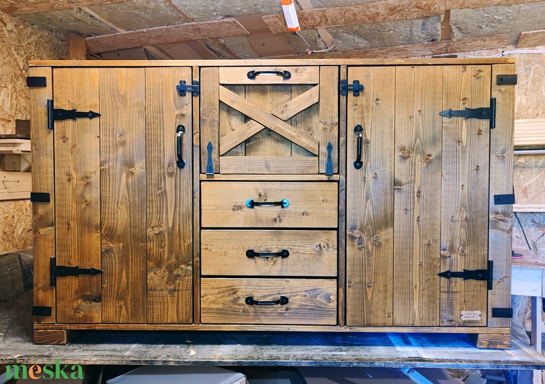Rusztikus komód - Farmhouse x modell - otthon & életmód - bútor - komód - Meska.hu