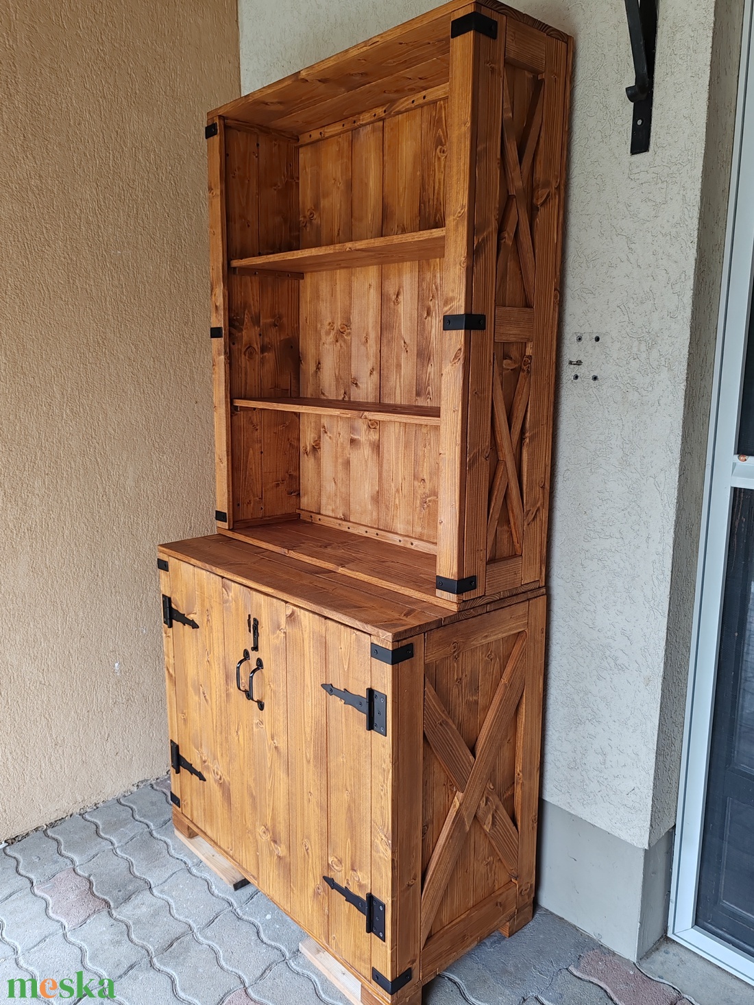 Rusztikus tálalószekrény - Farmhouse x - otthon & életmód - bútor - szekrény - Meska.hu