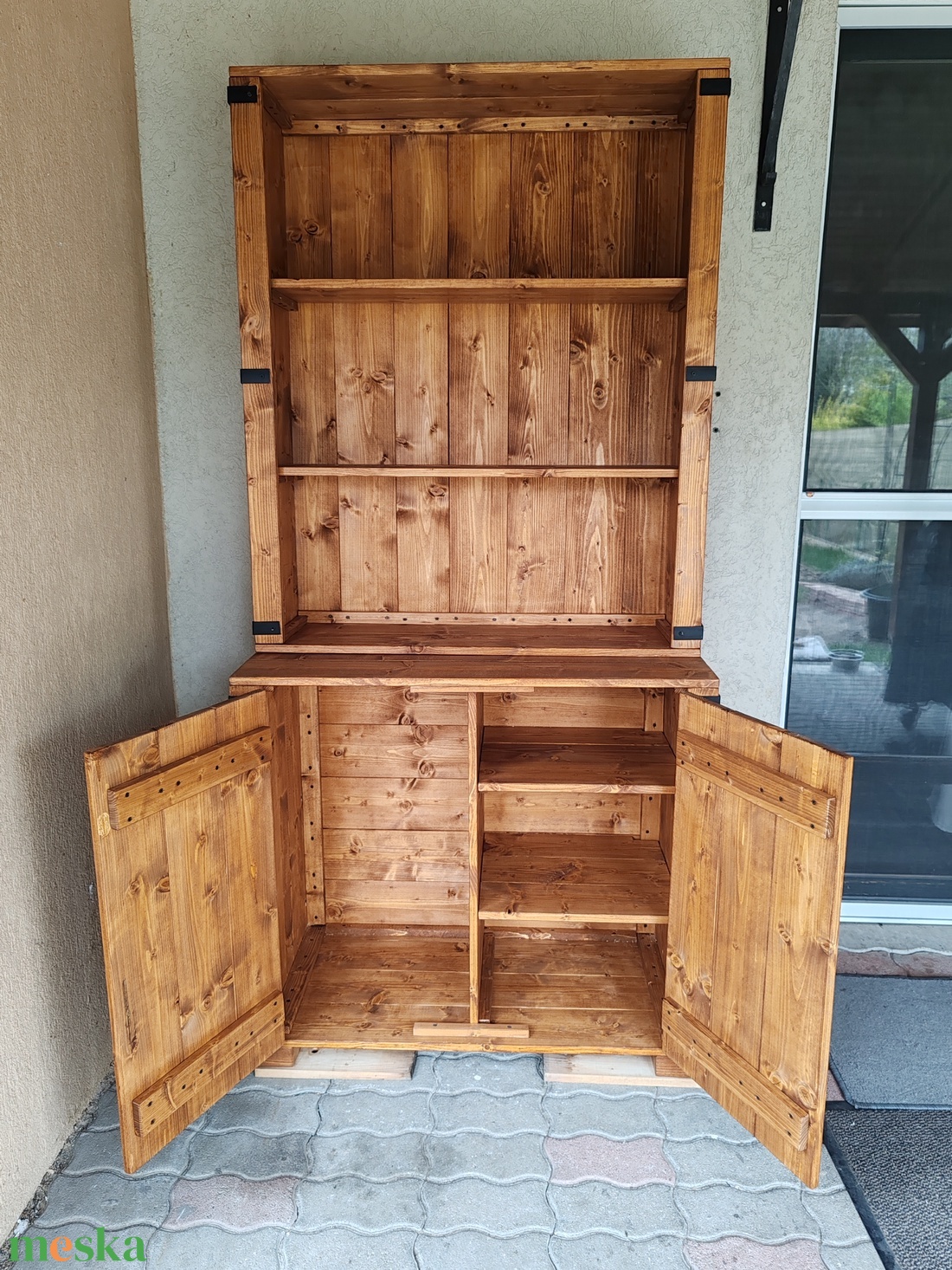 Rusztikus tálalószekrény - Farmhouse x - otthon & életmód - bútor - szekrény - Meska.hu