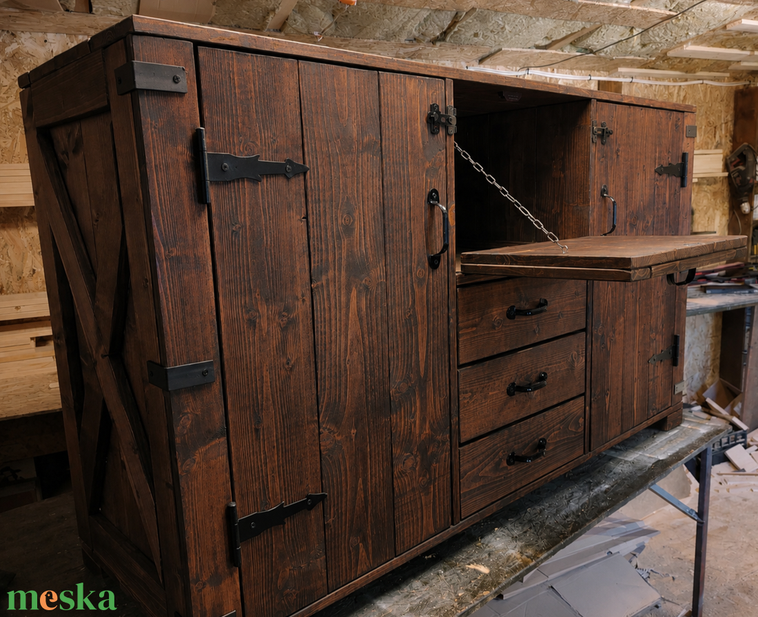 Rusztikus komód -Farmhouse x - otthon & életmód - bútor - komód - Meska.hu