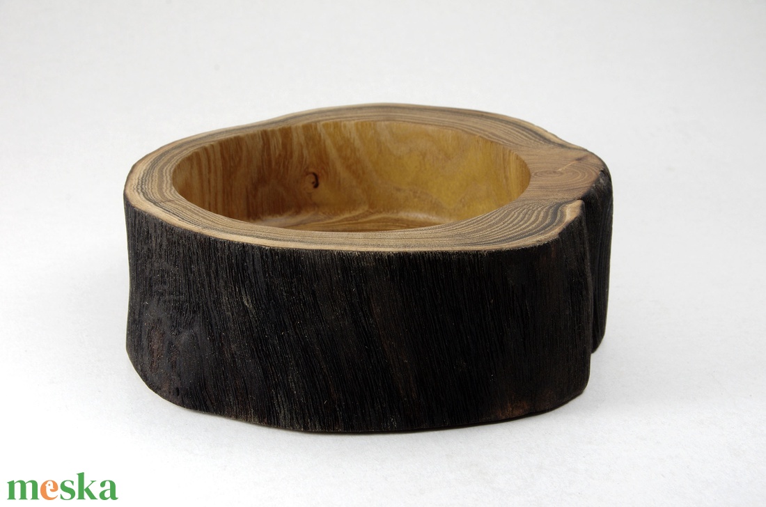 Két világ - Egyedi kézműves kínálótál akácfából - otthon & életmód - dekoráció - asztal és polc dekoráció - asztaldísz - Meska.hu