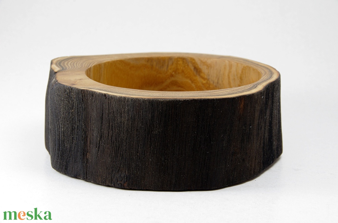 Két világ - Egyedi kézműves kínálótál akácfából - otthon & életmód - dekoráció - asztal és polc dekoráció - asztaldísz - Meska.hu