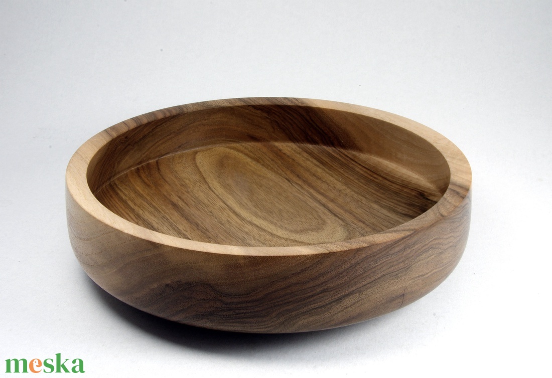 Örömmel - Egyedi, kézműves kínálótál diófából - otthon & életmód - dekoráció - asztal és polc dekoráció - asztaldísz - Meska.hu